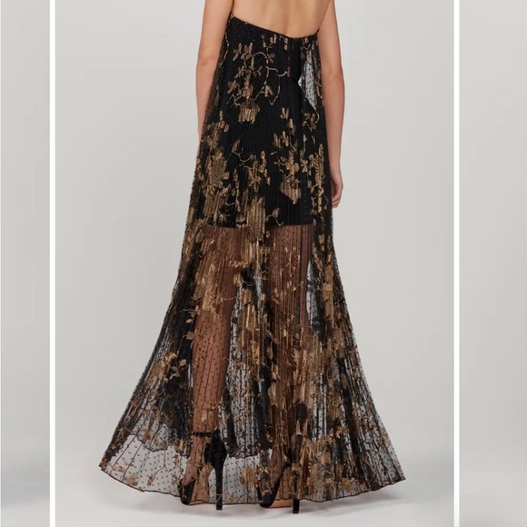 Helsi Delphine Black and Gold Maxi - Picture 3 of 6